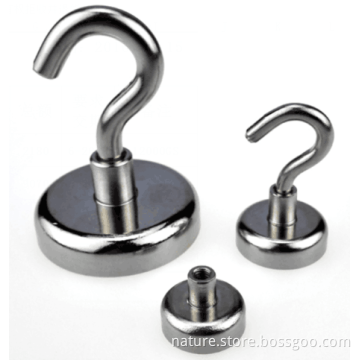 Super strong magnetic hooks with neodymium magnets